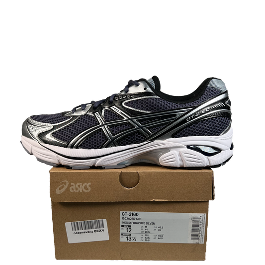 Asics GT-2160 Indigo Fog Pure Silver (2025) Size 12 NEW s21332