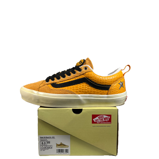 Vans Old Skool 36+ Carpet Company Mustard (2025) Size 8 USED S21518
