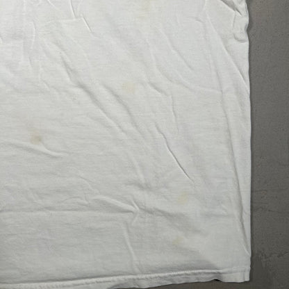 Y2K Corona Cinco De Mayo White Tee Size Large USED v19204