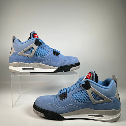 Jordan 4 University Blue (2021) Size 9 USED s22372