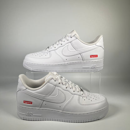 Nike x Supreme Air Force One White (2023) Size 9 NEW s18022