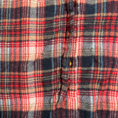 1990s Trail End Red Flannel Size XL USED v18233