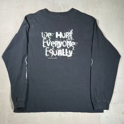 1990s Mitzy's Tattoo Parlor Black Longsleeve Size XL USED v20241