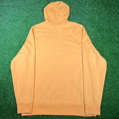 New Balance Orange Pull Over Hoodie Size XL USED v17030