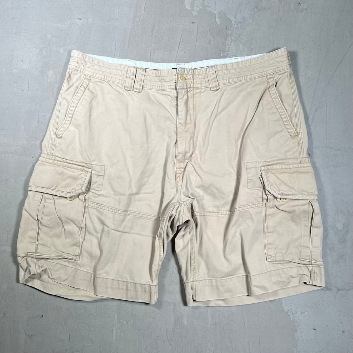 Polo Ralph Lauren Tan Cargo Shorts Size 42 USED USED v20257