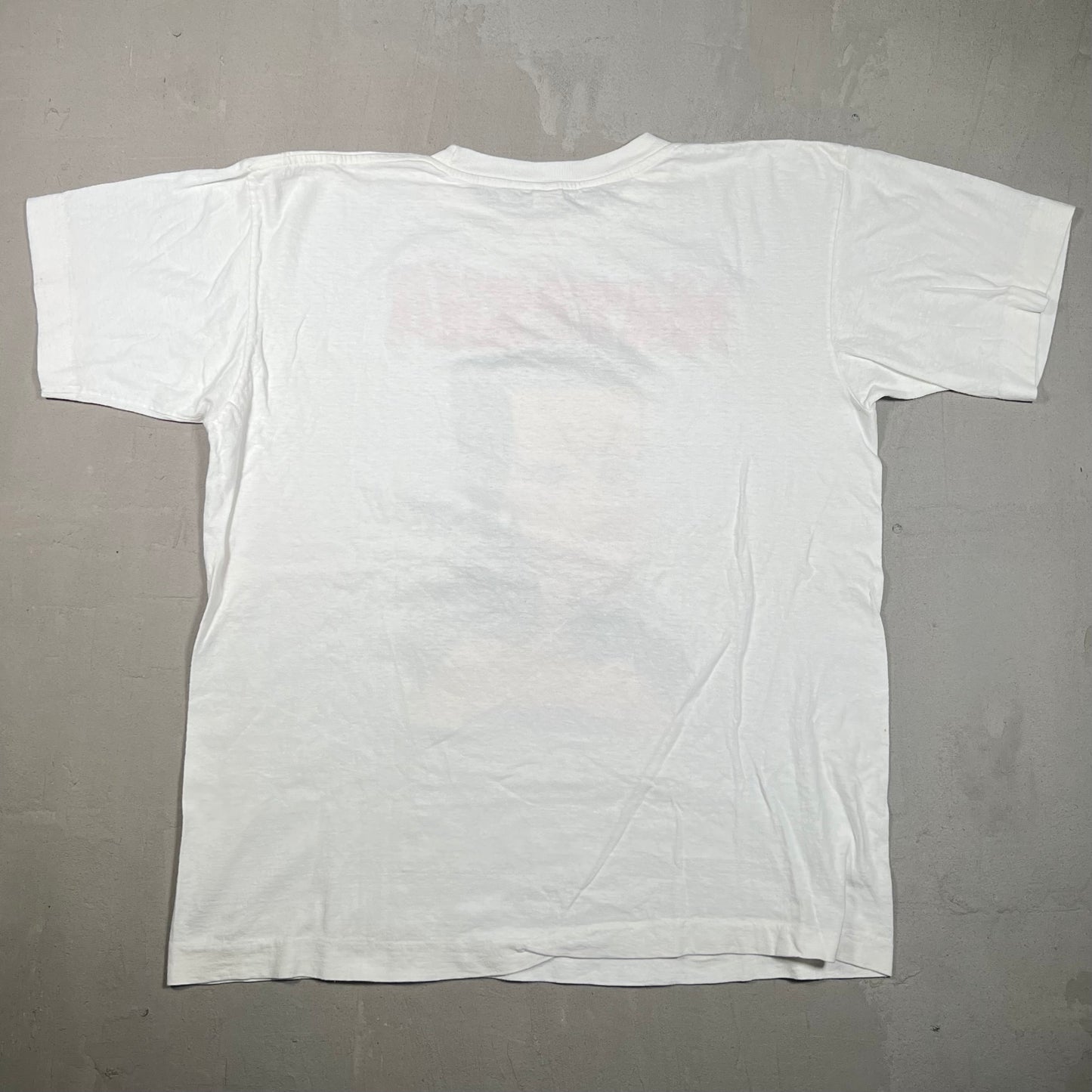 1990 Natasha Fatale Rocky Bullwinckle White Tee Size XL USED v19157