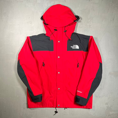 North Face Gore-Tex Mountain Red Jacket Size Large USED v20383
