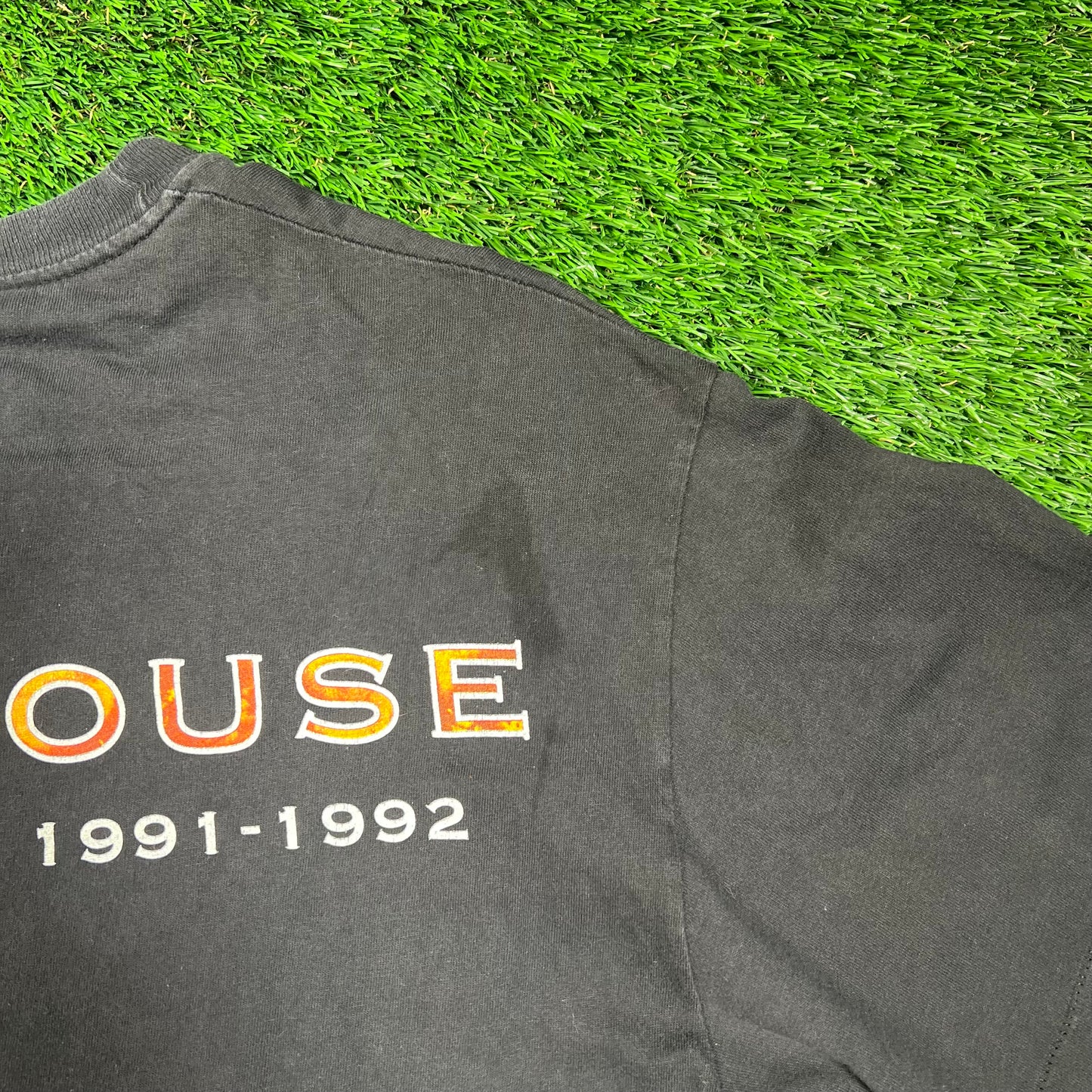1991 FireHouse Rock World Tour Black Tee Size XL USED v18663