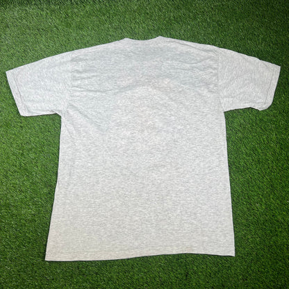 1990s "Cover Me" Grey Penis Tee Size XL USED v16623