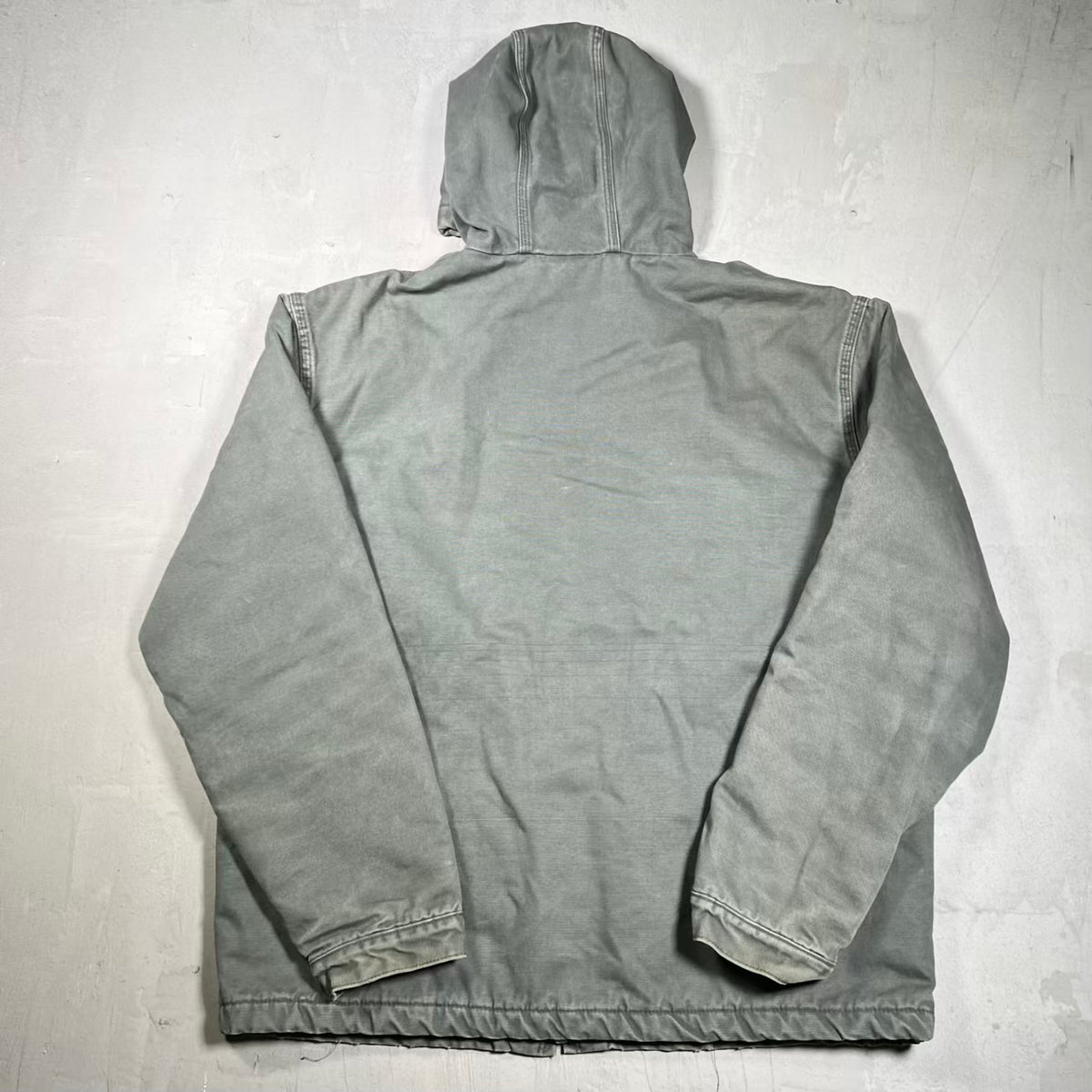 1990s Dickies Olive Hooded Workwear Jacket Size XL USED v20281