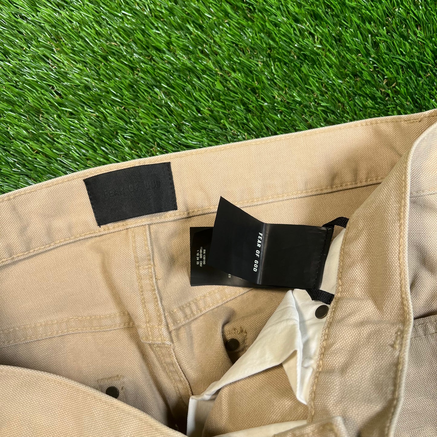Fear of God Seventh Collection Tan Pants Size 32 NEW x16839