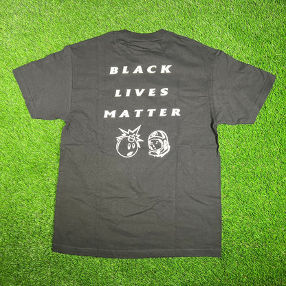 Billionaire Boys Club The Hundreds Black BLM Tee Size Large NEW x15779