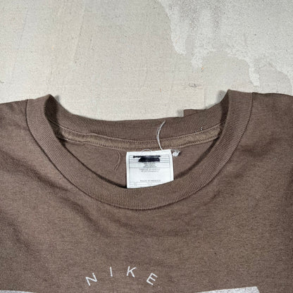 Nike Sportswear "Est.1971" Brown Tee Size XXL USED v19086