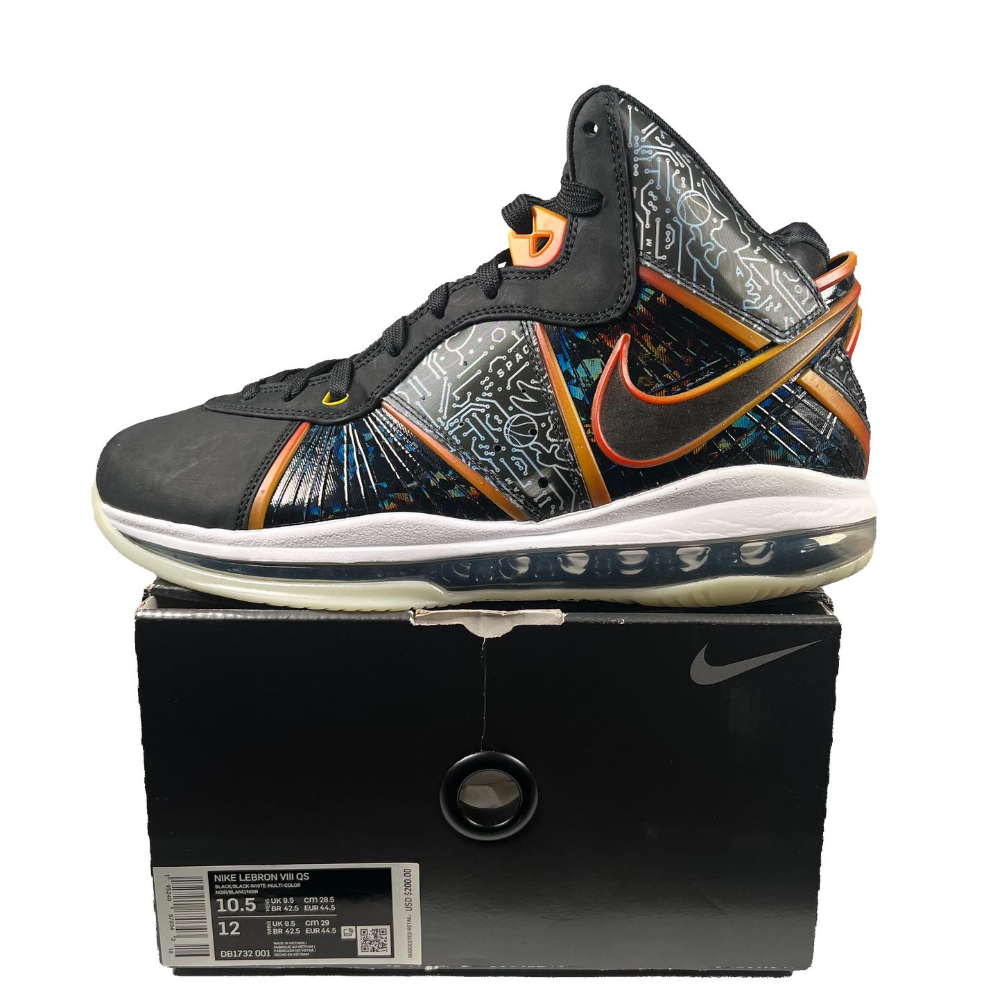 Nike Lebron 8 Space Jam (2021) Size 10.5 NEW s20918