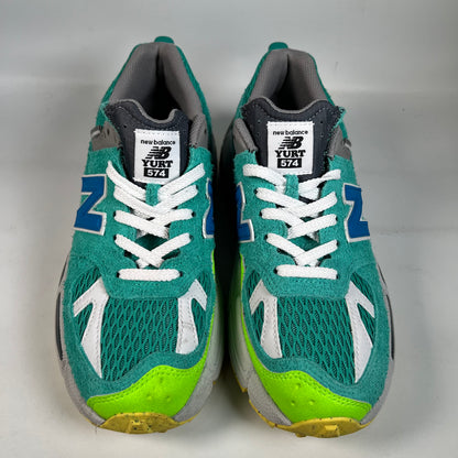 New Balance 574 Yurt Salehe Bembury Emerald Sky (2022) Size 10 USED s22180