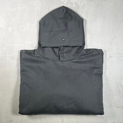 Yeezy Gap Dark Grey Double Lined Hoodie Size XL USED