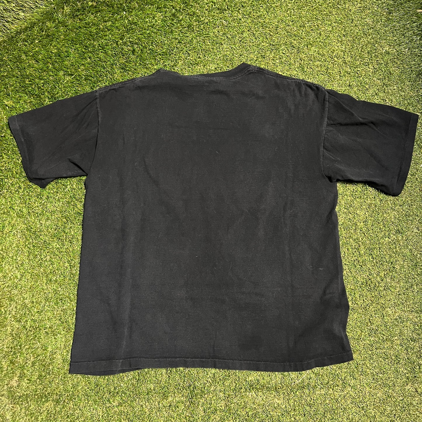 1992 Chicago Bulls Back to Back Champs Black Tee Size XL USED v16115