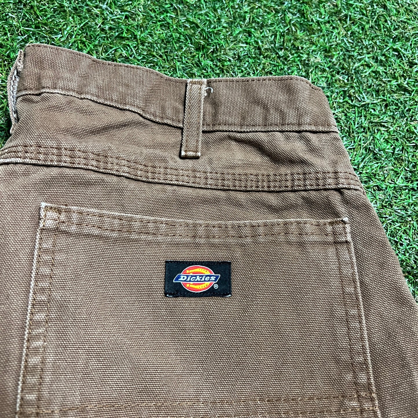 Dickies Brown Work Pants Size 34x32 USED v10921