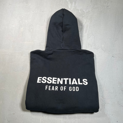 Essentials Fear of God FOG Black Hoodie Size Medium USED x17609