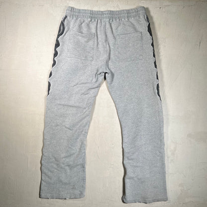 Vale Vale State "VS" Grey/Black Embroidered Sweatpants Size XL USED x17588
