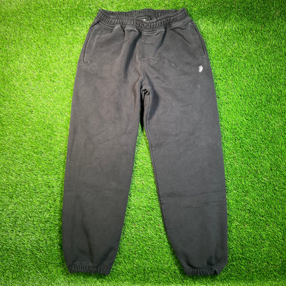 Stussy Black Sweatpants Size Large USED x16809