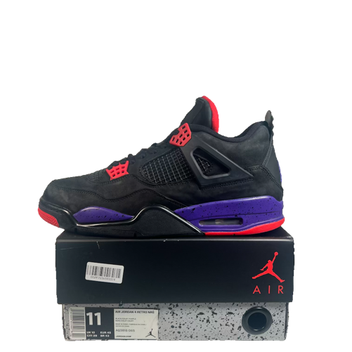 Jordan 4 Raptors (2018) Size 11 USED s23662