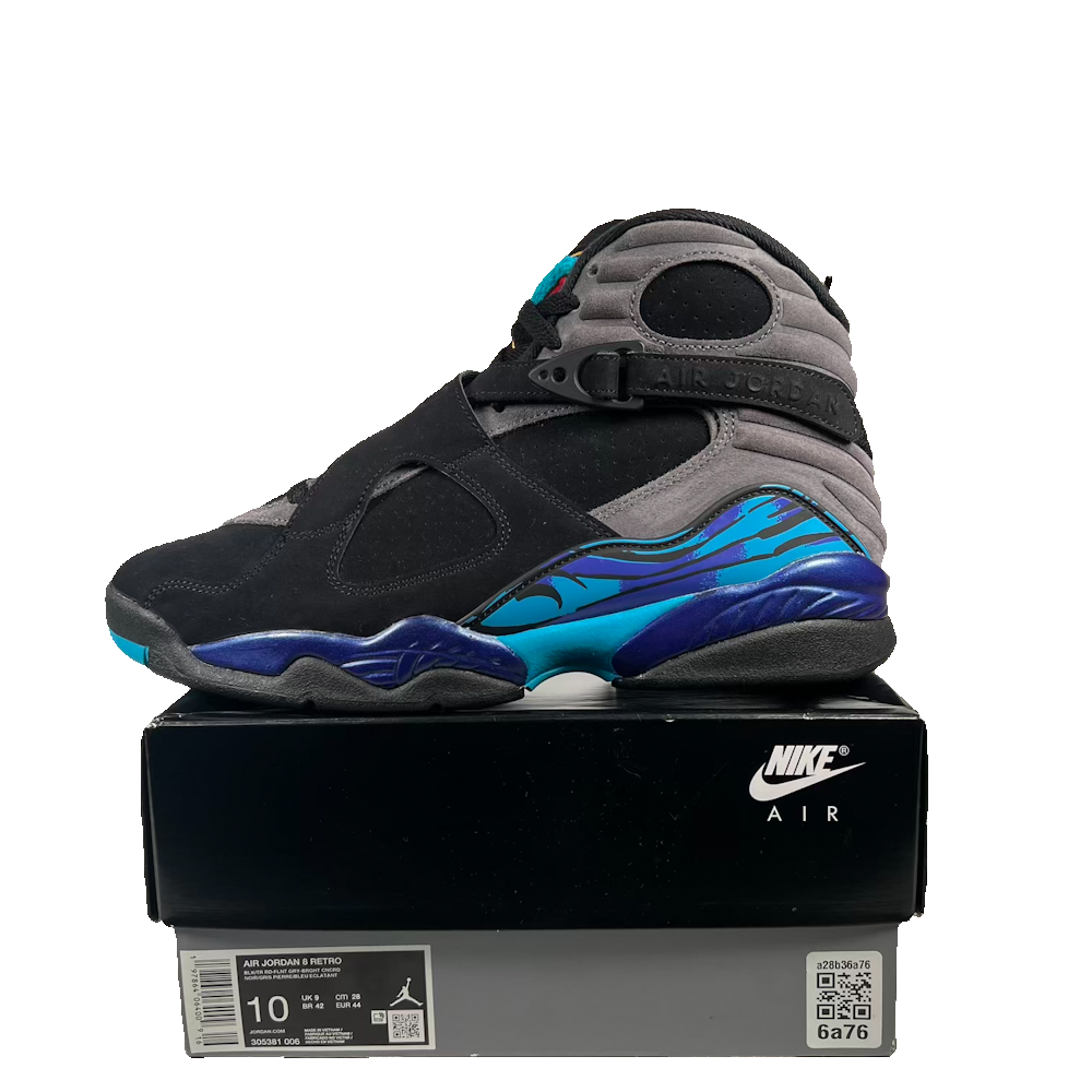 Jordan 8 Aqua (2025) Size 10 USED s23677