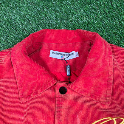 Vale Forever Orange Collage Souviner Varsity Jacket (2025) Size XL NEW x15875