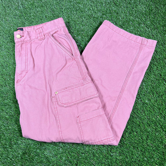 Supreme Dickies Flannel Lined Cargo Pant Pink (2024) Size 32 USED x14817