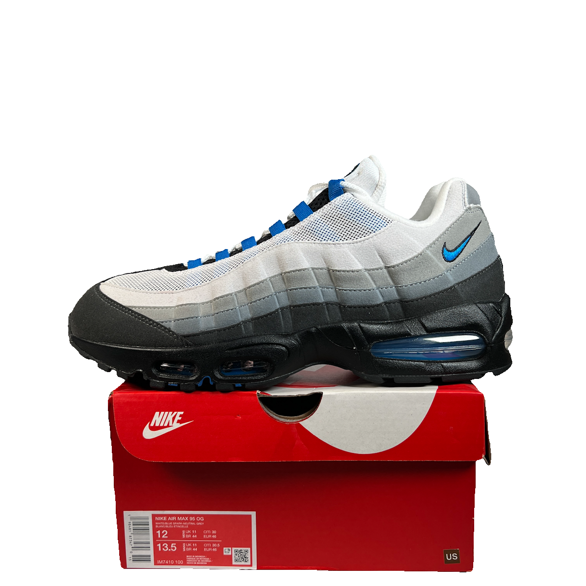 Nike Air Max 95 Big Bubble Blue Spark (2025) Size 12 NEW s22572