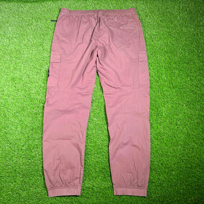 Stone Island Plum Cargo Pants Size 38 USED x15371
