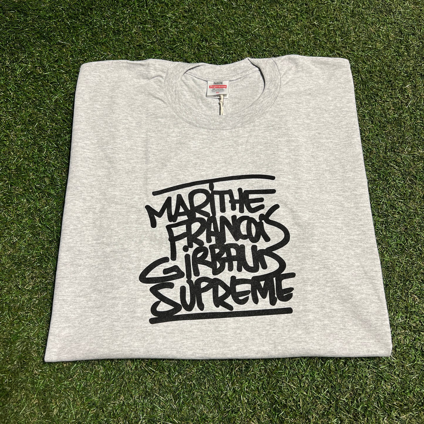 Supreme Marithe Francois Girbaud Grey Tee Size XL NEW x14217