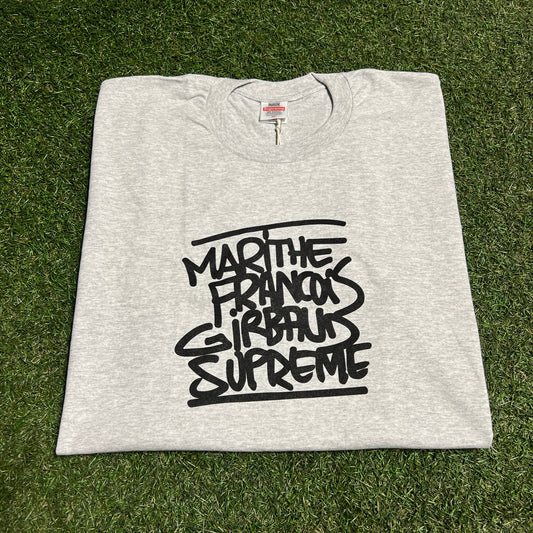 Supreme Marithe Francois Girbaud Grey Tee Size XL NEW x14217