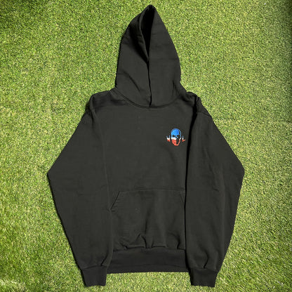 Warren Lotas Brooklyn Nets Something Is Brewing Black Hoodie Size Medium USED x13500