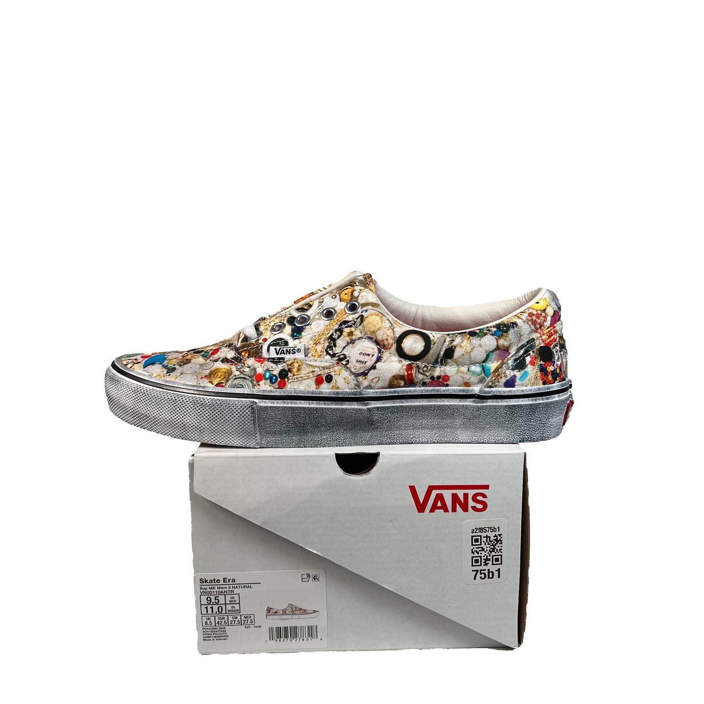 Vans Era Supreme Mike Kelley White (2026) Size 9.5 NEW s22072