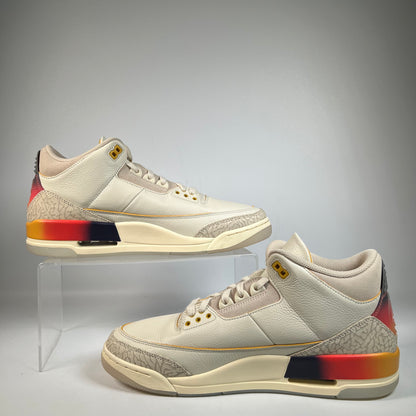 Jordan 3 J Balvin Medellên Sunset (2023) Size 11.5 USED s21245