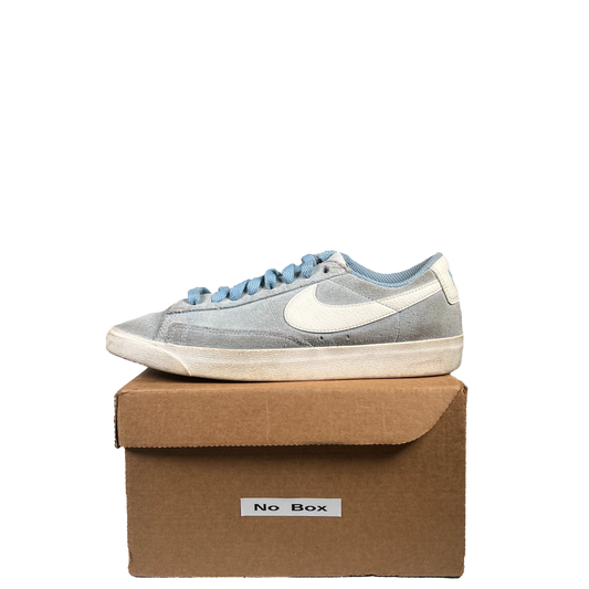 Nike Blazer Low Leche Blue Size 6.5M/8W USED NO BOX s13384