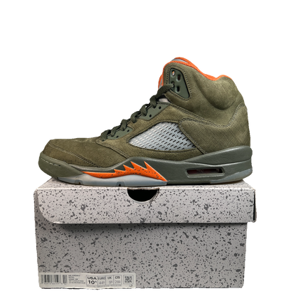 Jordan 5 Olive (2024) Size 10.5 USED s22671