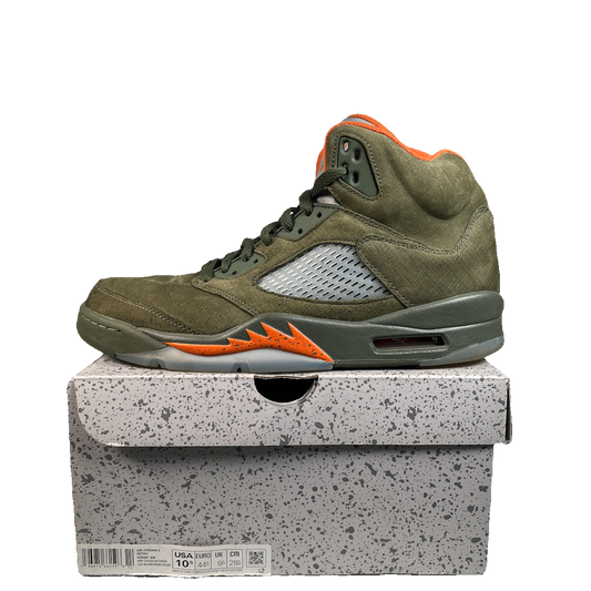 Jordan 5 Olive (2024) Size 10.5 USED s22671