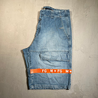 Marite Francois Girbaud Strapped Jorts Size 38 USED x17661