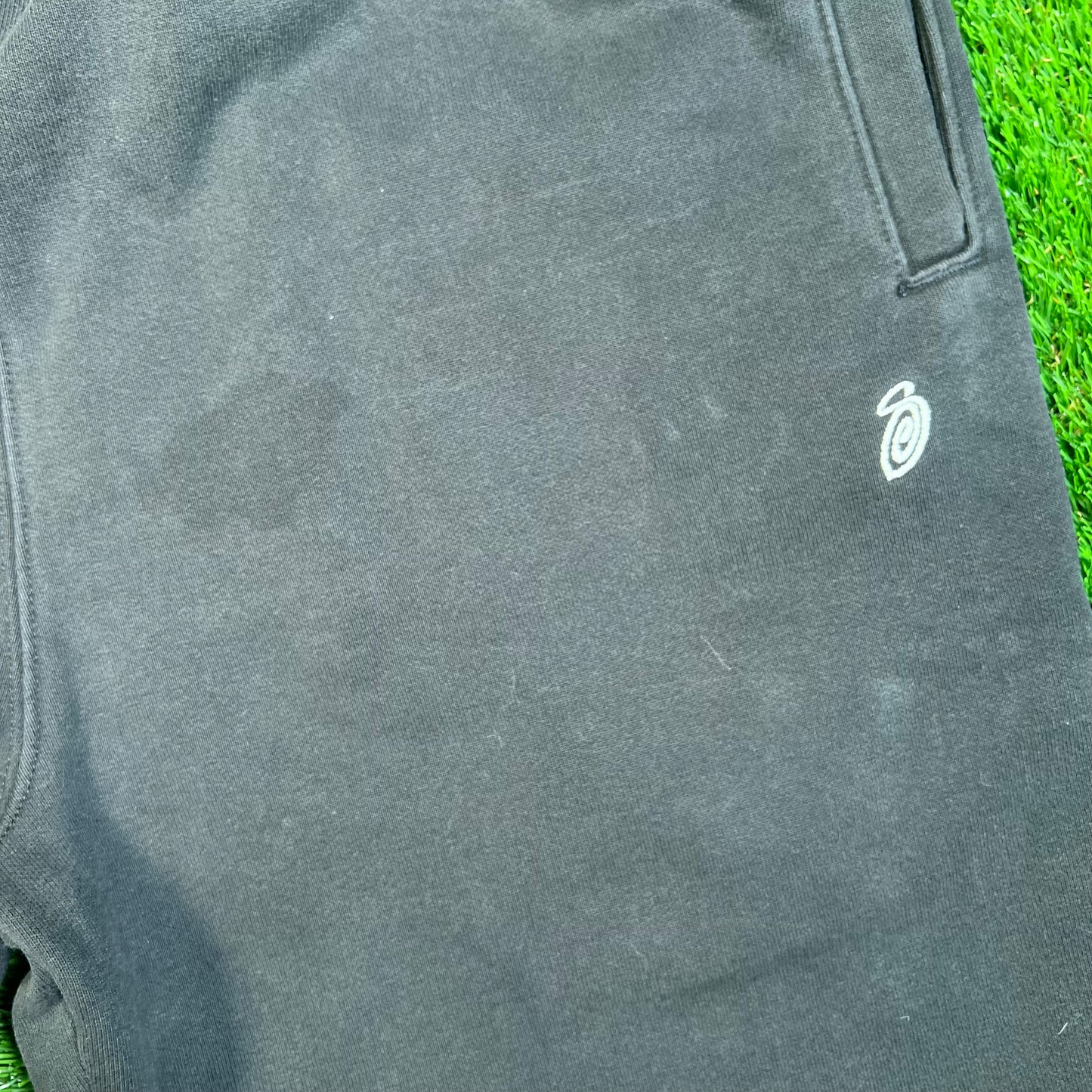 Stussy Black Sweatpants Size Large USED x16809