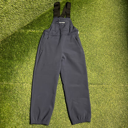 Supreme Windstopper Navy Blue Overalls (2021) Size Small USED x13845