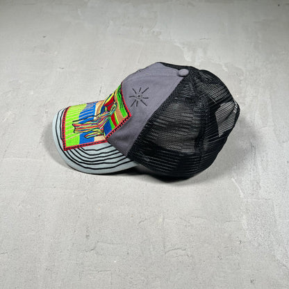 Supreme Reaper Mesh Back 6 Panel Grey (2025) USED x17302