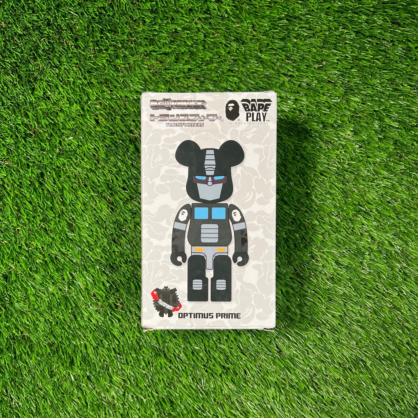 Bearbrick x Transformers Optimus Prime x BAPE 200% Black USED x16609