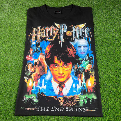 Dbruze Harry Potter Rap Style Black Tee Size Large USED x14478