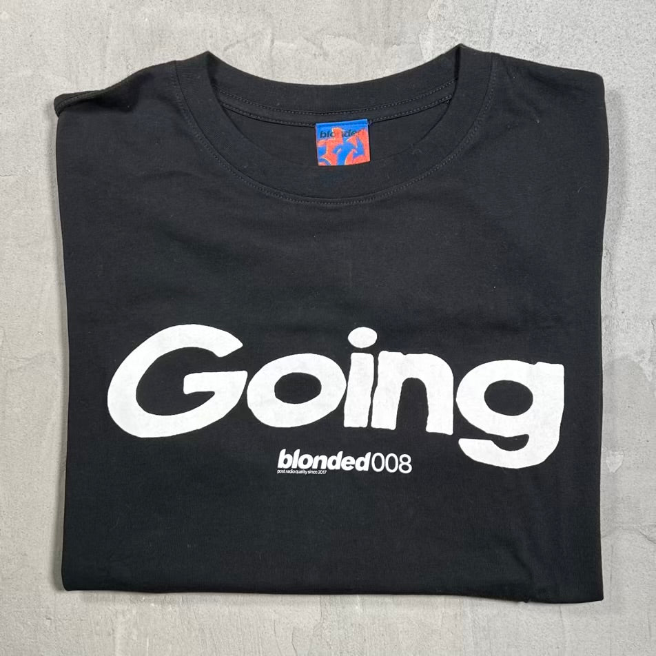 Frank Ocean "Blonded" Black Tee Size Large NEW x18628