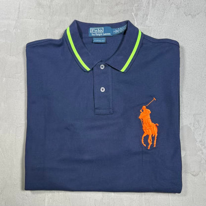 Polo Ralph Lauren US Open 2011 Navy Polo Size Large USED v20221