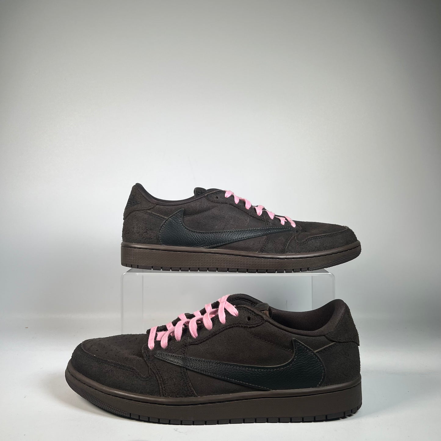Jordan 1 Low Travis Scott Velvet Brown (2024) Size 12 USED s21625