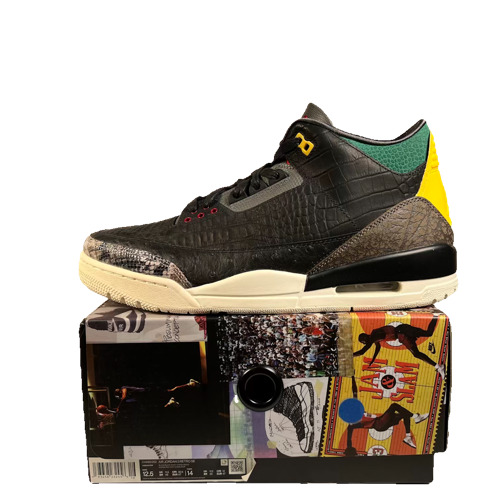 Jordan 3 Animal Instinct 2.0 (2020) Size 12.5 USED s23652