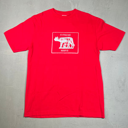Supreme Wolfmother 2007 Red Tee Size Large NEW x8713